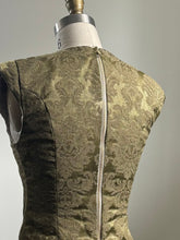Load image into Gallery viewer, Green Damask Tapestry Top