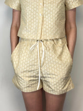 Load image into Gallery viewer, Yellow Floral PJ Short