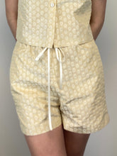 Load image into Gallery viewer, Yellow Floral PJ Short
