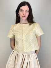 Load image into Gallery viewer, Yellow Floral Button Down