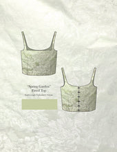 Load image into Gallery viewer, &quot;Spring Garden&quot; Fitted Top
