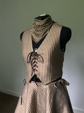 Load image into Gallery viewer, &quot;Caramel Tuxedo&quot; California Dreamin&#39; Vest
