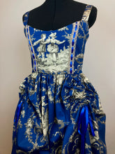 Load image into Gallery viewer, Sale: “Blue Toile” Prairie Dress

